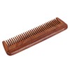 SVATV Handmade Rosewood/Rosewood Detangling Hair Comb for Thick, Curly and