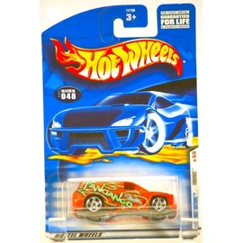 Hot Wheels 2001 - Mattel Fandango (Orange Metallic) - #36 of 36 Cars - 2001 First Editions - Collector #048 - MOC - OOP - Limited Edition - Collectible