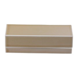 Yuki Roman Butter Case, Half Size, Made in Hasamiyaki, Beige, 1 Piece