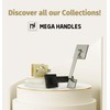 Mega Handles - Laura Dummy I Door Knob for Hallway,