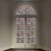 JiffDiff Stained Glass Window Film Privacy Decorative Tinting Film for