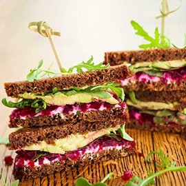 AILEXI Cocktail Sticks 100 Counts Wooden Toothpicks Party Supplies frill finger food fruits sandwich nibbles - Bamboo Knotted