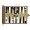 Apherin Rolling Travel Backgammon Chess Lady 3 in 1 -