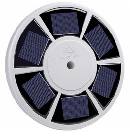 Sunnytech Solar Power Flag Pole Flagpole Light Auto Active Green Energy Factory Direct Supply