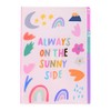 Greeting Life 3 Pocket File, A4 Size, Rainbow FA4-136-MM