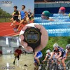 FCXJTU Digital Waterproof Stopwatch, 60 Rounds Split Memory Stopwatch, No