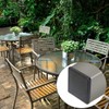 Square Tubing End Cap Black Plastic Rectangle Plugs Tubing Post