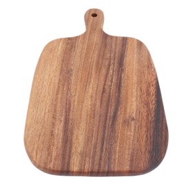 Wooden Pizza Tray Solid Wood Pizza Serving Board Pizza Spatula Paddle with Handle for Fruits Vegetables Chips Bread S