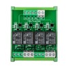 GUETNEU Relay Board, Relay Module 4 Channel 1 SPDT DIN