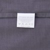 Helena Springfield Plain Dye Percale 50/50 Oxford Pillow Case, Charcoal,