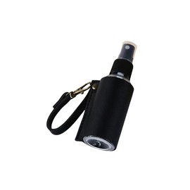 Generic 2 sanitizer clips 60ml sanitizer spray bottle pouch clip Belt loop clips to backpacks and purses Reusable. (Black)