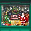 Svanco Xmas Window Stickers Large Chrismas Windows Decals Window Decorations