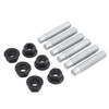 XtremeAmazing Exhaust Stud and Nut Kit Compatible with Subaru Legacy