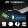 Amiline Wireless LED Lights for Car 8PCS with Remote Control,