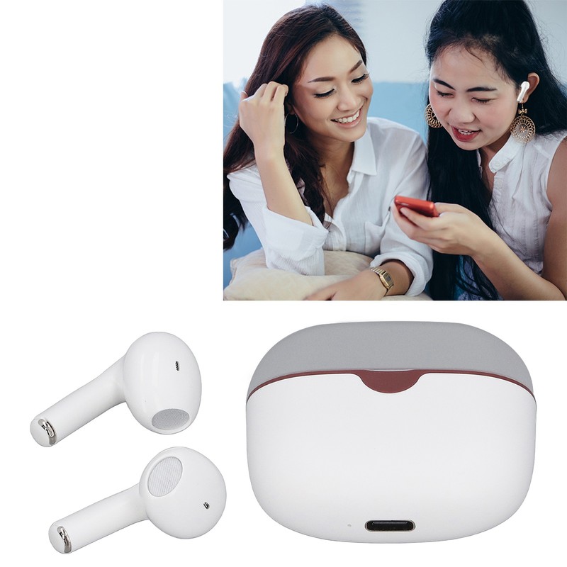 B32 Smart Translator Earbud Binaural Simultaneous Translator Multi Language Interpretation