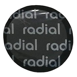 HARZOLE UP-R57G Radial and Bias-Ply tire Repair Patch Black Round2-1/4￠57mm 50pcs(OV-1033)