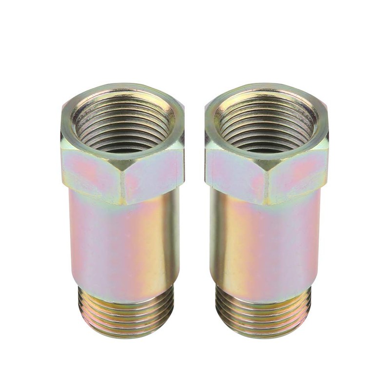 2pcs 45mm M18*1.5 O2 Oxygen Sensor Extender O2 Sensor Extension