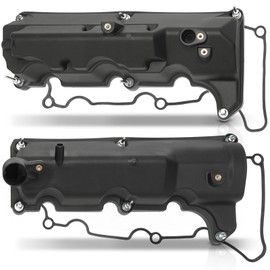 A-Premium Left Right Engine Valve Cover with Gasket and Bolts Compatible with Ford Explorer 2002-2003, Explorer Sport/Explorer Sport Trac/Ranger 2001-2003 & Mercury Mountaineer 2002-2003, 4.0L