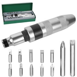 LATRAT 13-teiliges Schlagschrauber-Set, Schlagschrauber-Set, Schlagschrauberentferner, Rusty Stubborn Screw Remover, für Auto, Motorrad, Bau