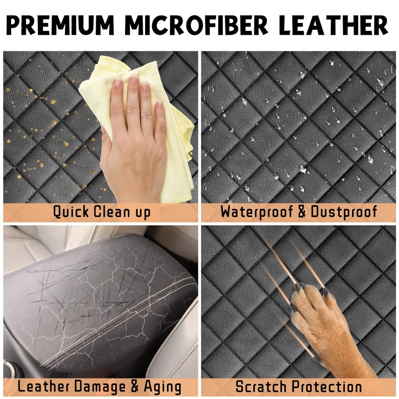 nuoozy Center Console Cover Compatible with Ford Maverick 2022-2025 XL/XLT/Lariat/Tremor/Lobo