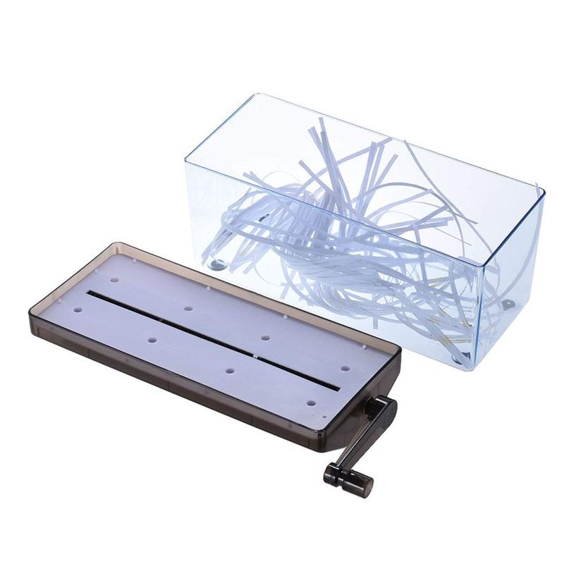 Malayas A4 9 Inch Shredder Shredded Paper Manual Hand Paper