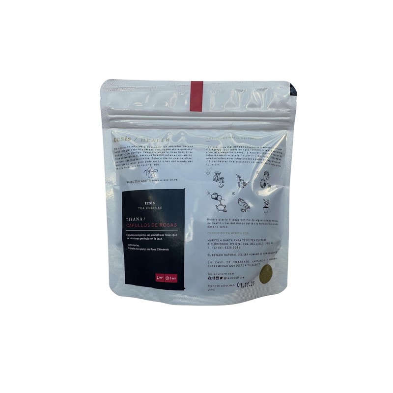 TESIS ROSAS CAPULLOS COMPLETOS CAPULLOS DE ROSA CHINENSIS, 50g