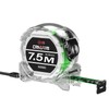 Chovbe 7.5M Stainless Steel Tape Measure - 25mm Transparent Fluorescent