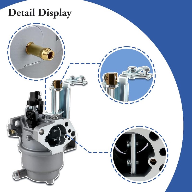 New RP6500 Generator Carburetor Compatible with CAT RP6500 RP6500E 6500