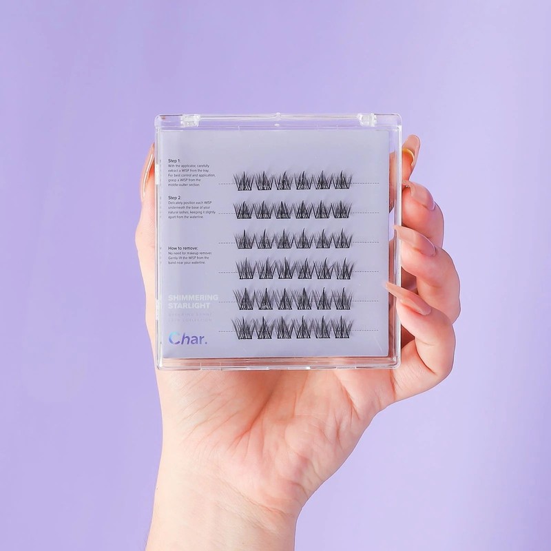 Char Cosmetics Shimmering Starlight Cluster Lash 36pcs