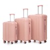 20 24 28 3-Pcs ABS Spinner Wheel Luggage Set Luxury