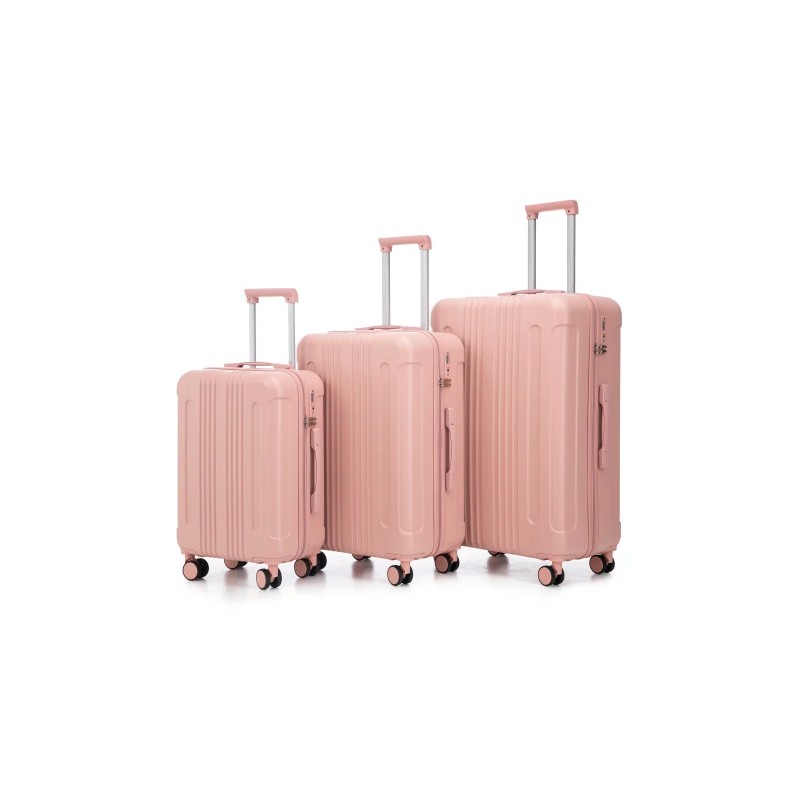 20 24 28 3-Pcs ABS Spinner Wheel Luggage Set Luxury