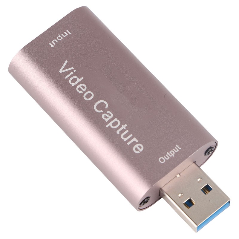 Video Capturing Card 1080P 60Hz USB Interface HD Input Aluminum