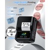 Itari M120 Label Printer - Bluetooth Label Printer Thermal Labeler