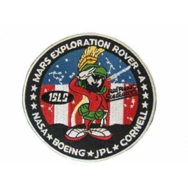 Mars Exploration Rover 4" Patch- NASA JPL with Marvin Martian