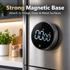 Magnetic Mechanical Kitchen Timer – Battery-Free Rotary Countdown Timer with