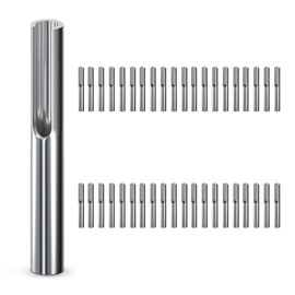 40 Pack 316 Stainless Steel 1/8" Adjustable Invisible Cable Railing Kit, Terminal Toggle Anchor Angle, Indoor Railing Kit for Metal Railing Corner Post and Wall Post