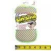 A&H Soft Scrub Microfiber Scrub n Wipe Cleaning Sponge Pads
