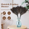 Natural Ostrich Feather Duster 14.9 inch Fluffy Mini Dusters with