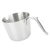 304 Stainless Steel Butter Warmer 600ML Small Saucepan Measuring Cup