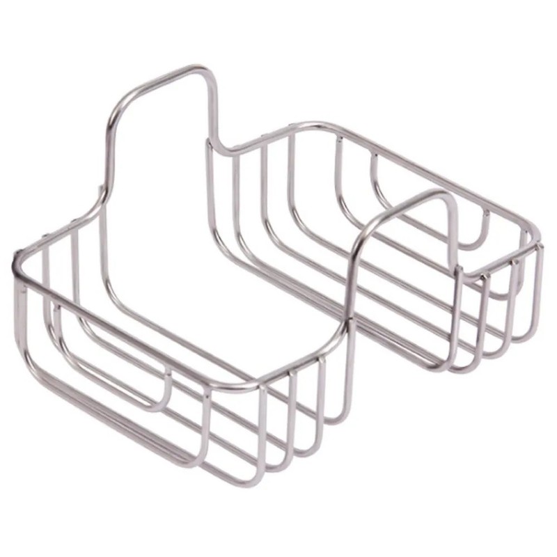 PureLiving Kitchen Sink Sponge Holder Stainless – Rustproof Double-Layer Stainless