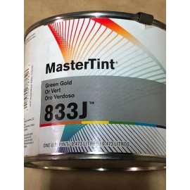 Axalta Dupont Cromax (1) PINT AXALTA DUPONT CROMAX MASTERTINT 833J GREEN GOLD TINT TONER COLOR