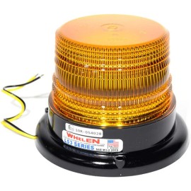 Whelen L53AP Amber LED Beacon Permanent Mount
