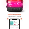 Portable Wireless Bluetooth Speaker with Beat-Driven LED Lights, Powerful HD