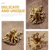 Warmhm Retro Octopus Model Ornament Octopus Statue Figurine Desktop Adornment