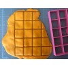 Arbi Design 25x1" size square multi Cookie Cutter (5 x
