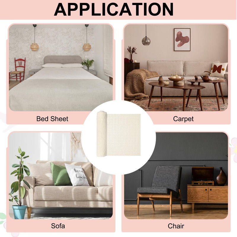sourcing map Non Slip Couch Cushion Pad, 220 x 200cm