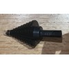Westward 6EXN5A HSS Step Drill Bit 10 Sizes, 1/4-1-3/8 In,