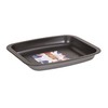 Wham 56125 Non-Stick Roasting Tray, Steel, Silver/Graphite, 32 x 10