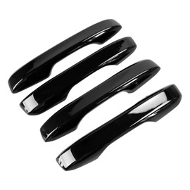 YINGTUU for Honda 11th Gen Civic 2022-2025 Accord CR-V HR-V 2023 2024 2025 Accessories Door Snap Handle Cover Trims Protection with Smart Auto Lock Holes Glossy Black