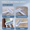 Cat Hair Remover 4-in-1 Multi-Functional Pet Hair Remover Brush,17.7Inch, Reusable